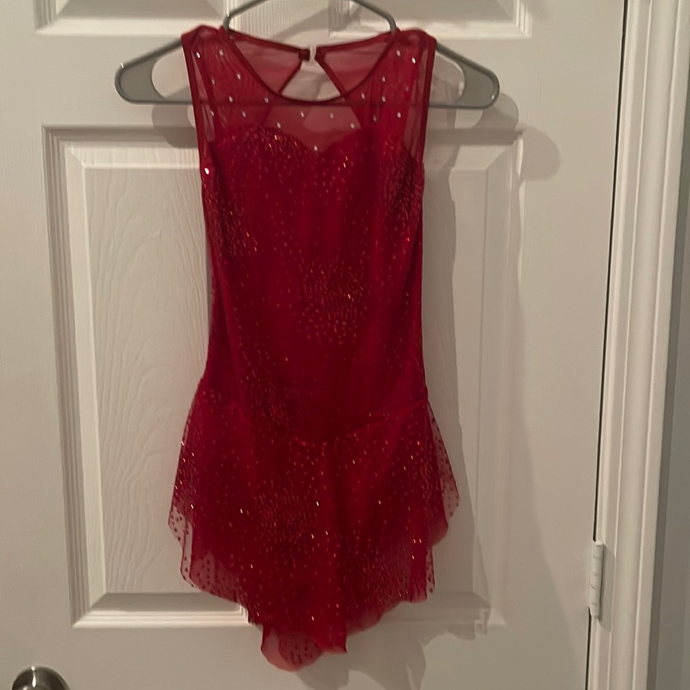 Girls figure skating dress